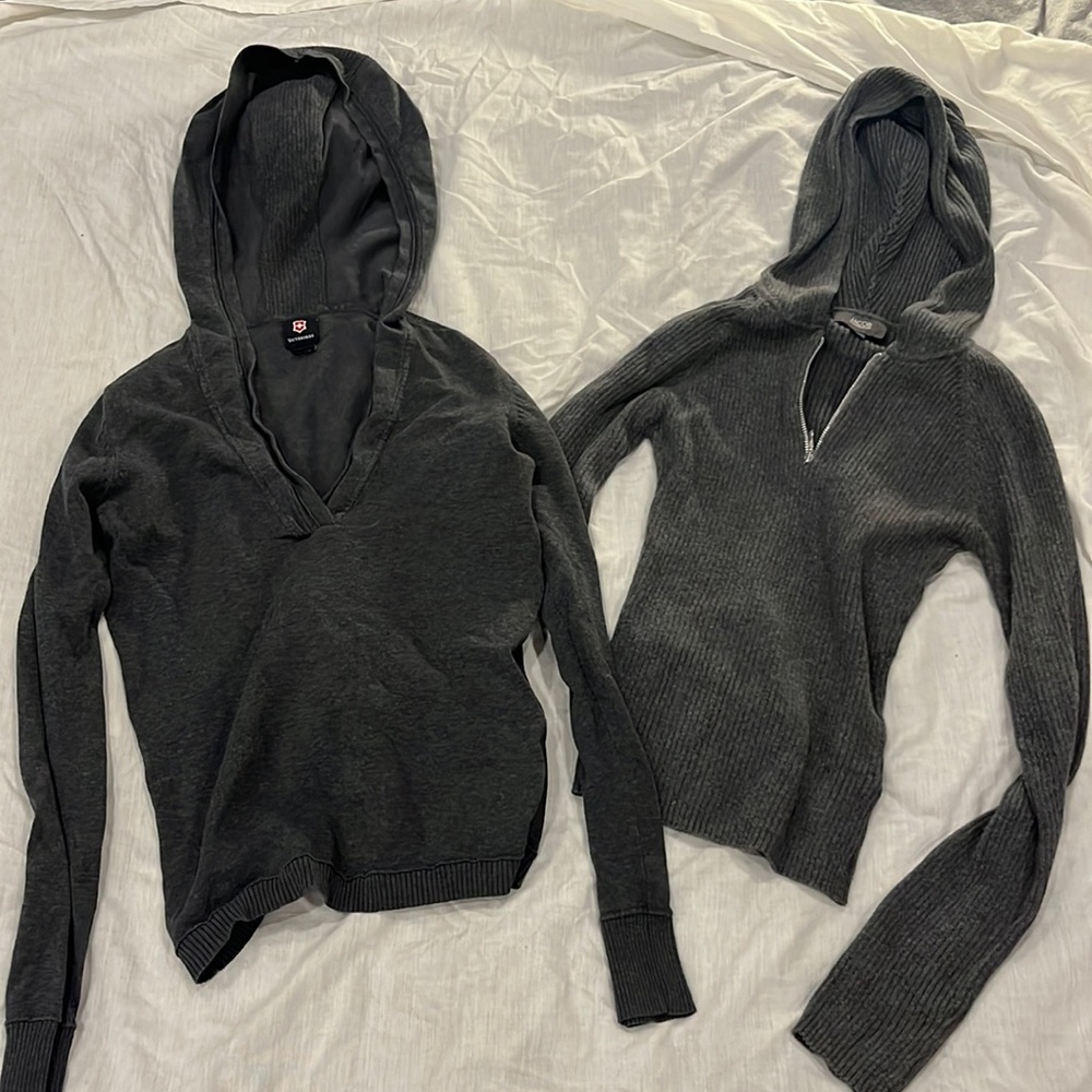100% Cotton Grey knit long sleeve bundle